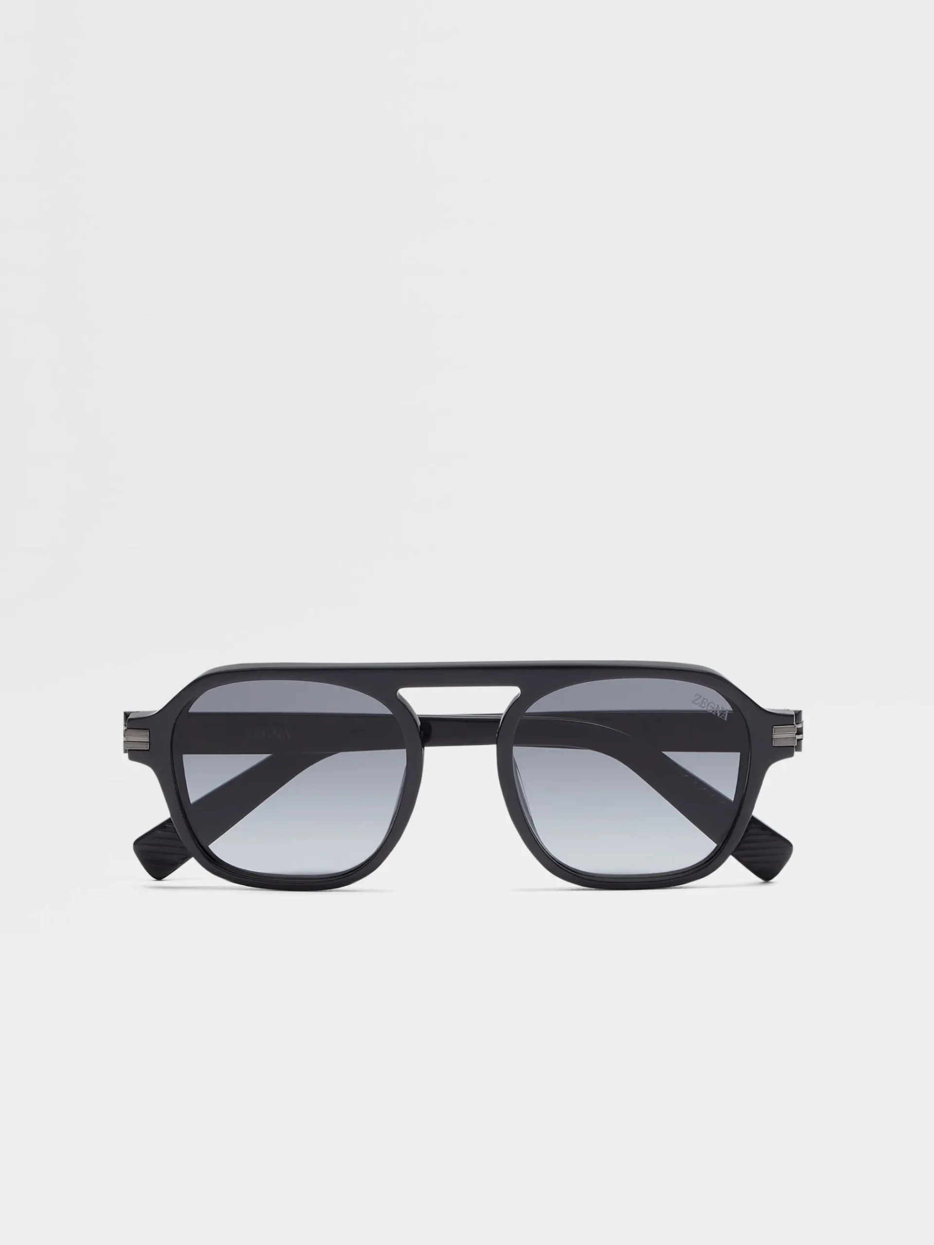 Asphalt Grey Aurora II Acetate Sunglasses