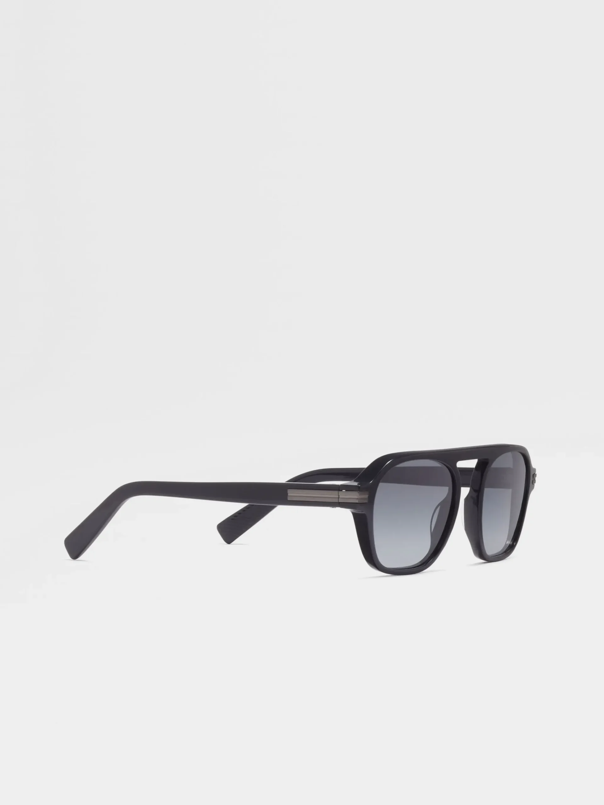 Asphalt Grey Aurora II Acetate Sunglasses