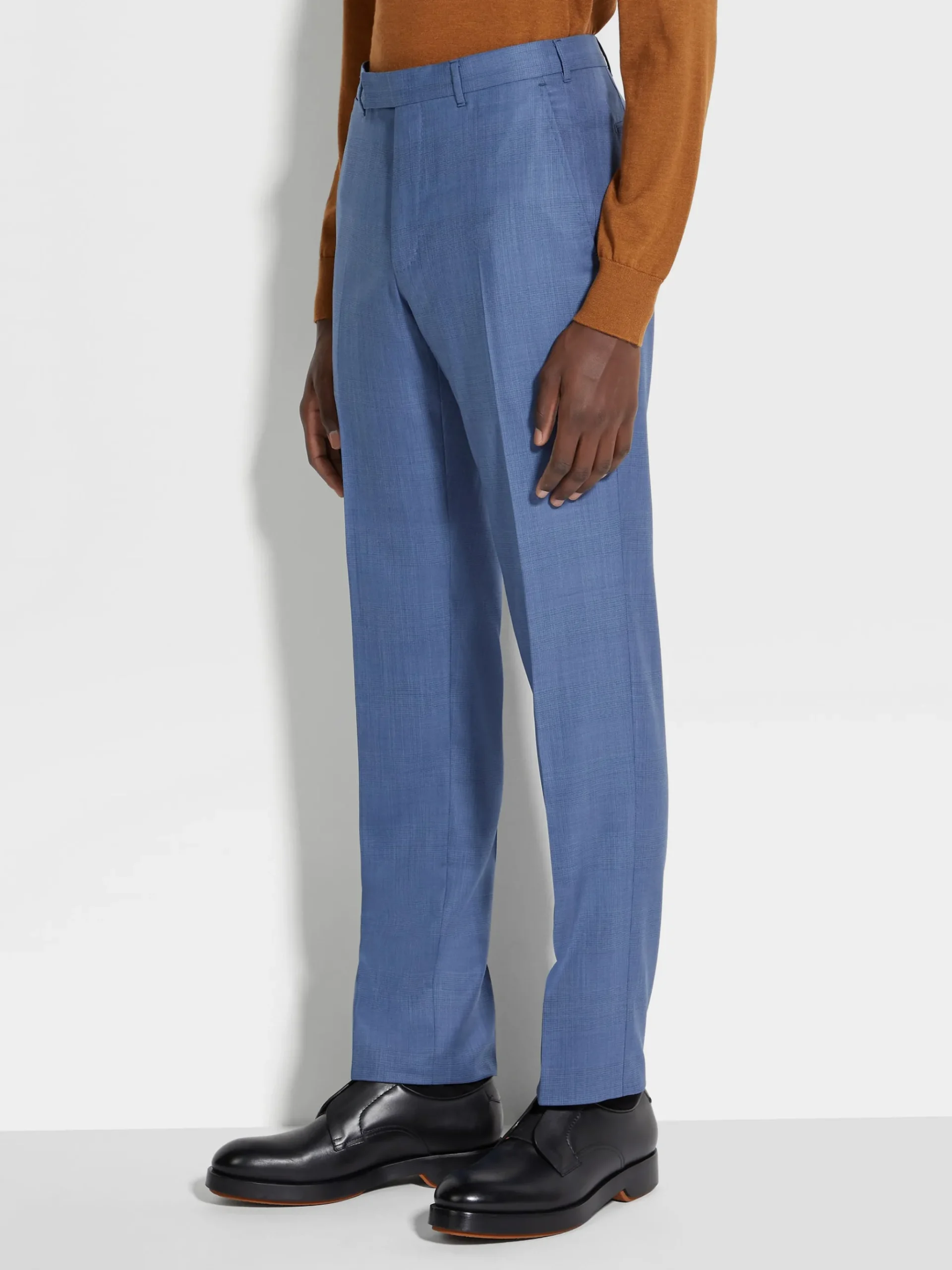 Avio Blue Centoventimila Wool Suit