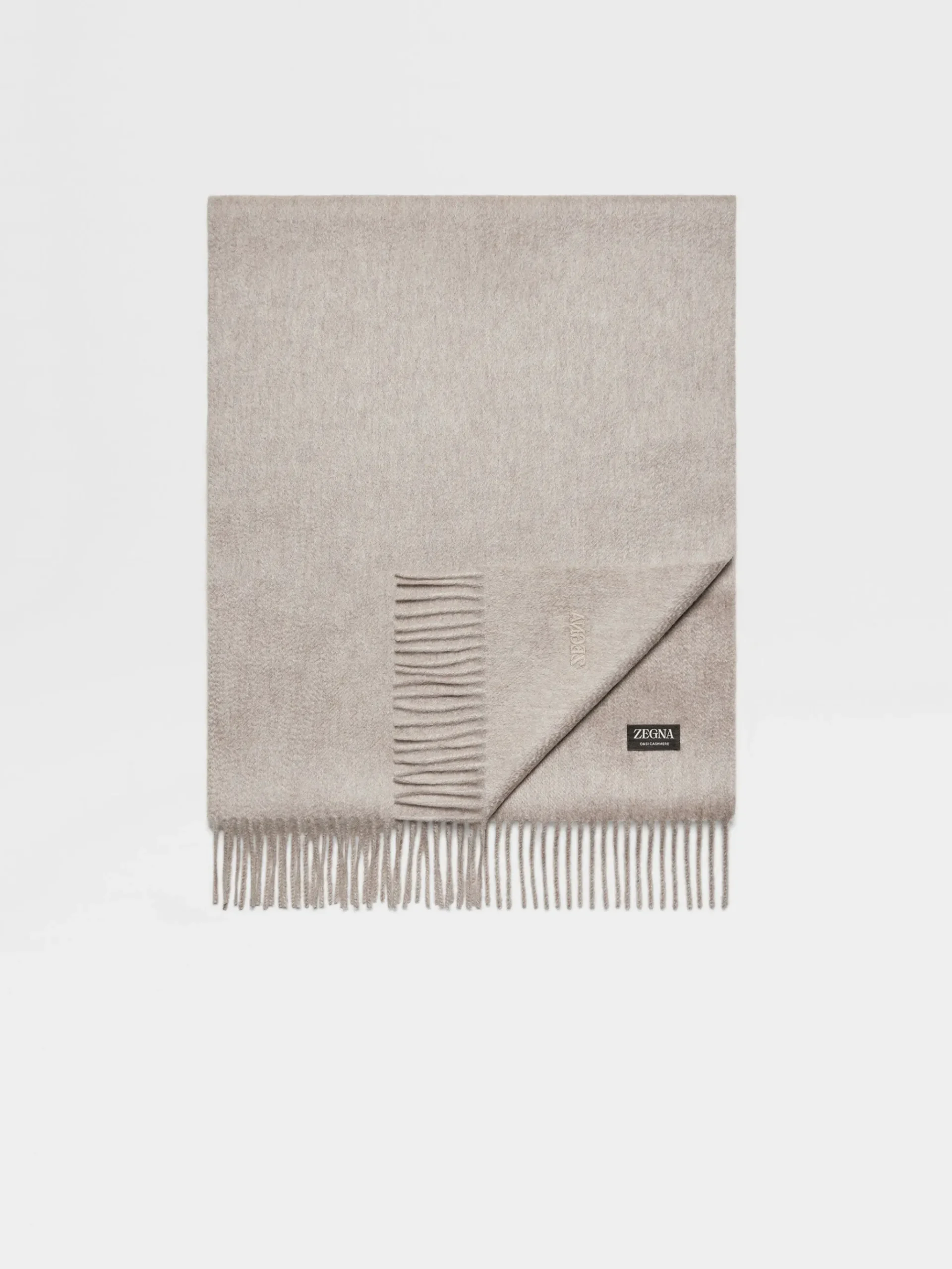 Beige Oasi Cashmere Scarf