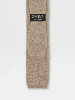 Beige Oasi Cashmere Tie