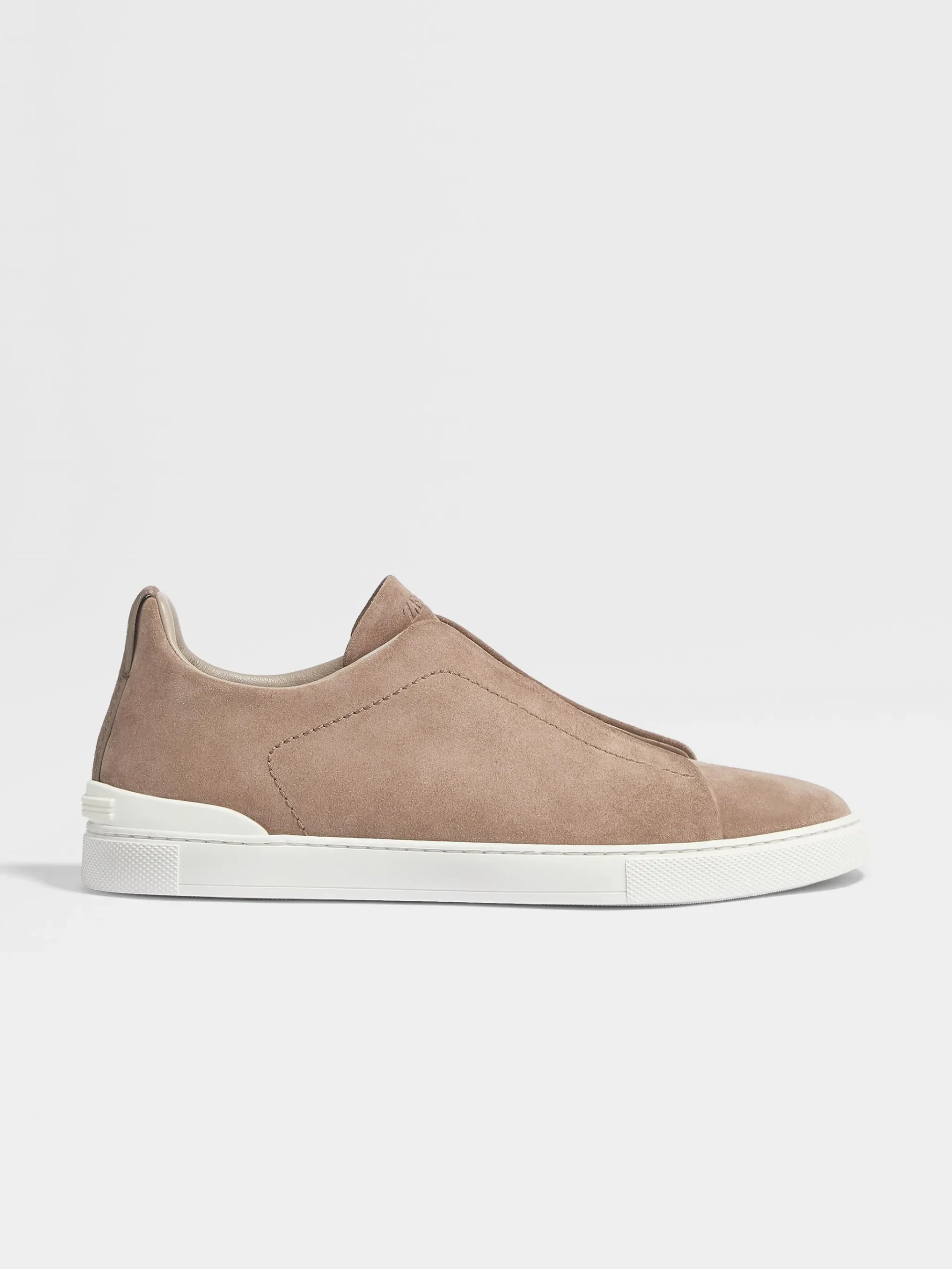 Beige Suede Triple Stitch™ Sneakers