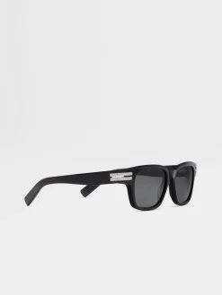 Black Acetate Sunglasses