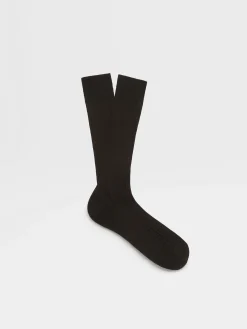 Black Cotton Socks