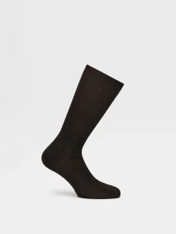 Black Cotton Socks