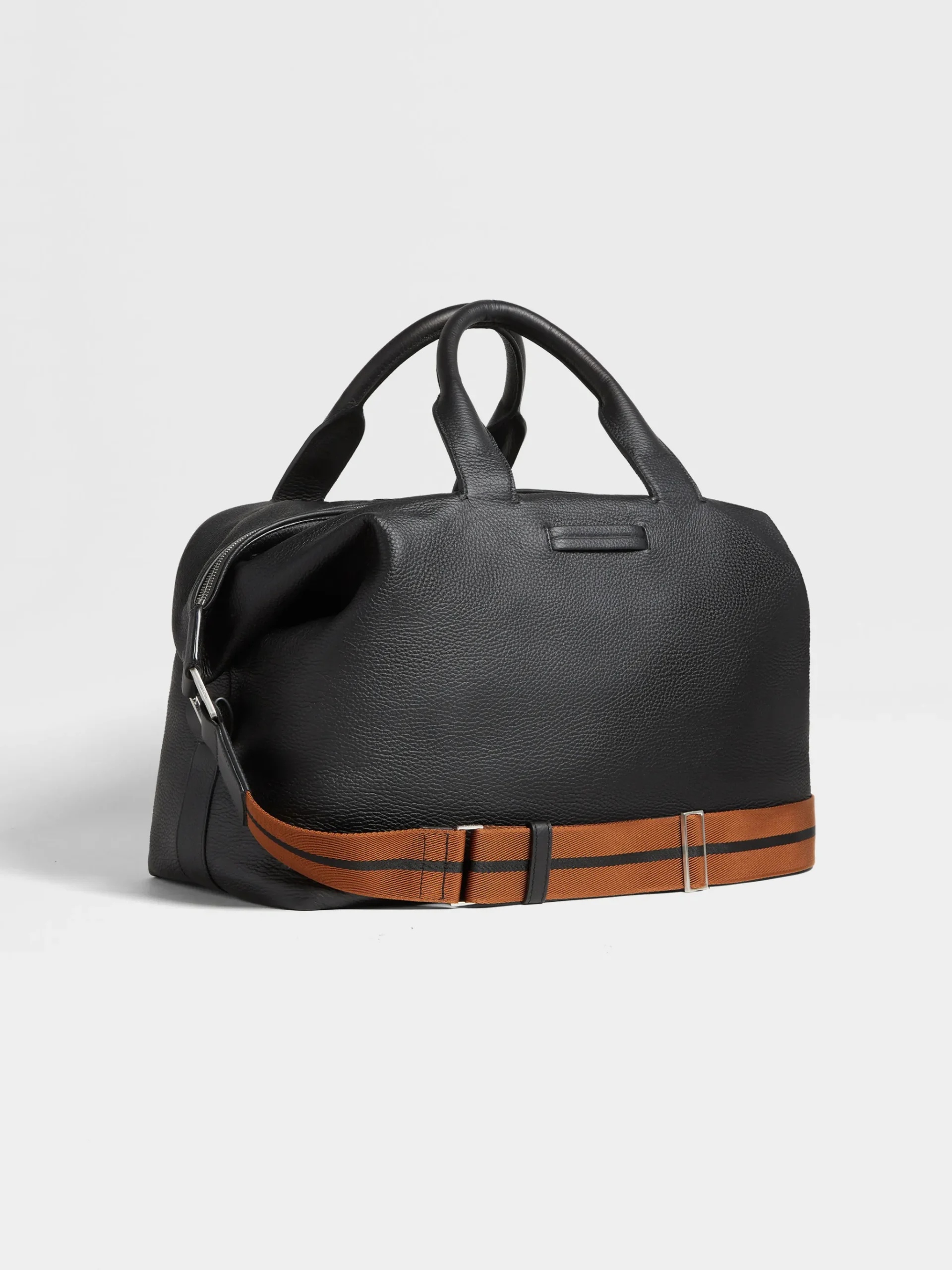 Black Deerskin Holdall Raglan