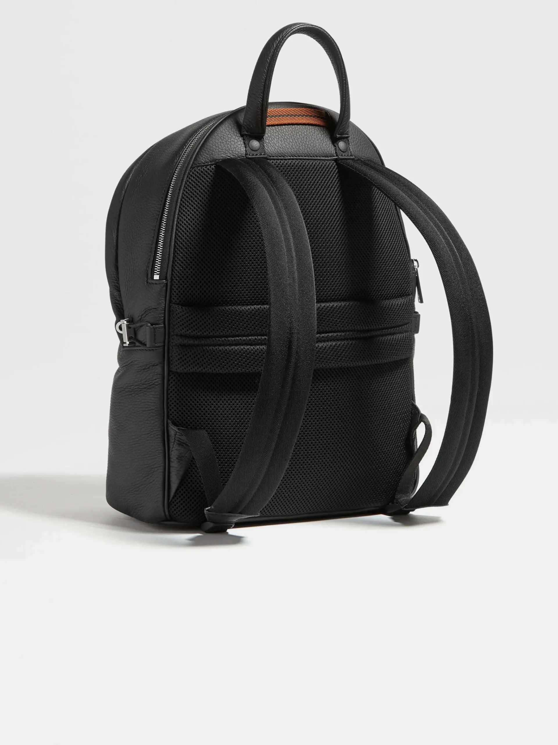 Black Deerskin Hoodie Backpack