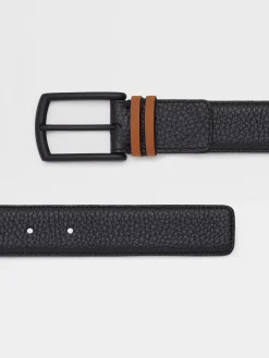 Black Leather Belt