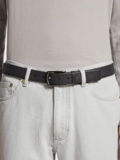 Black Leather Belt
