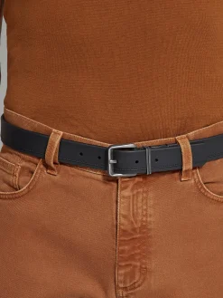 Black Leather Belt