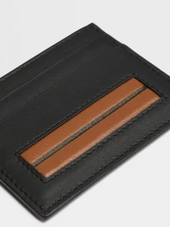 Black Leather Card Case
