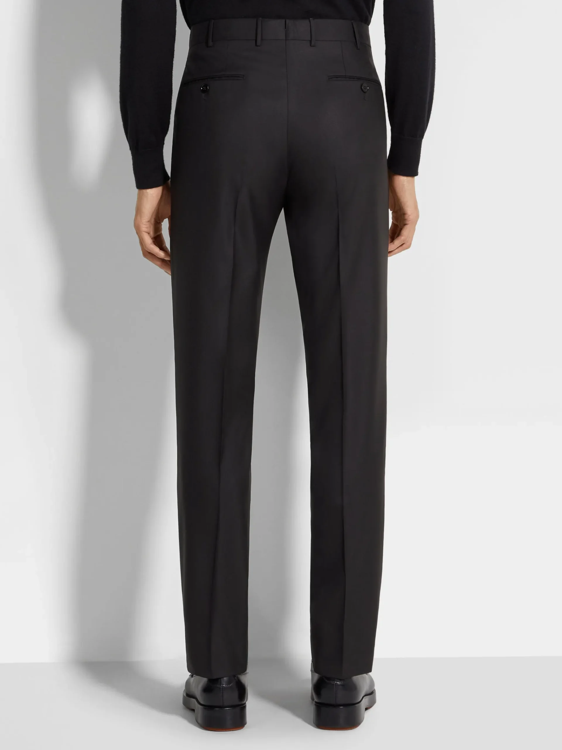 Black 15milmil15 Wool Pants
