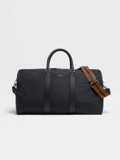 Black Nylon Holdall 55