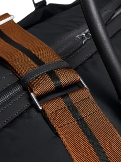 Black Nylon Holdall 55