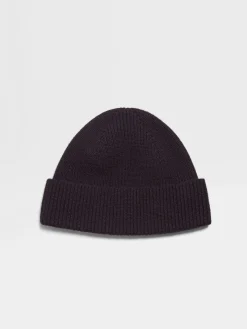 Black Oasi Cashmere Beanie