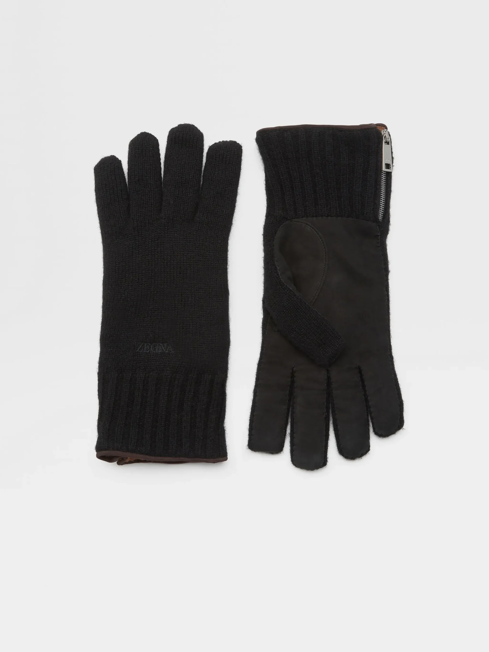 Black Oasi Cashmere Gloves