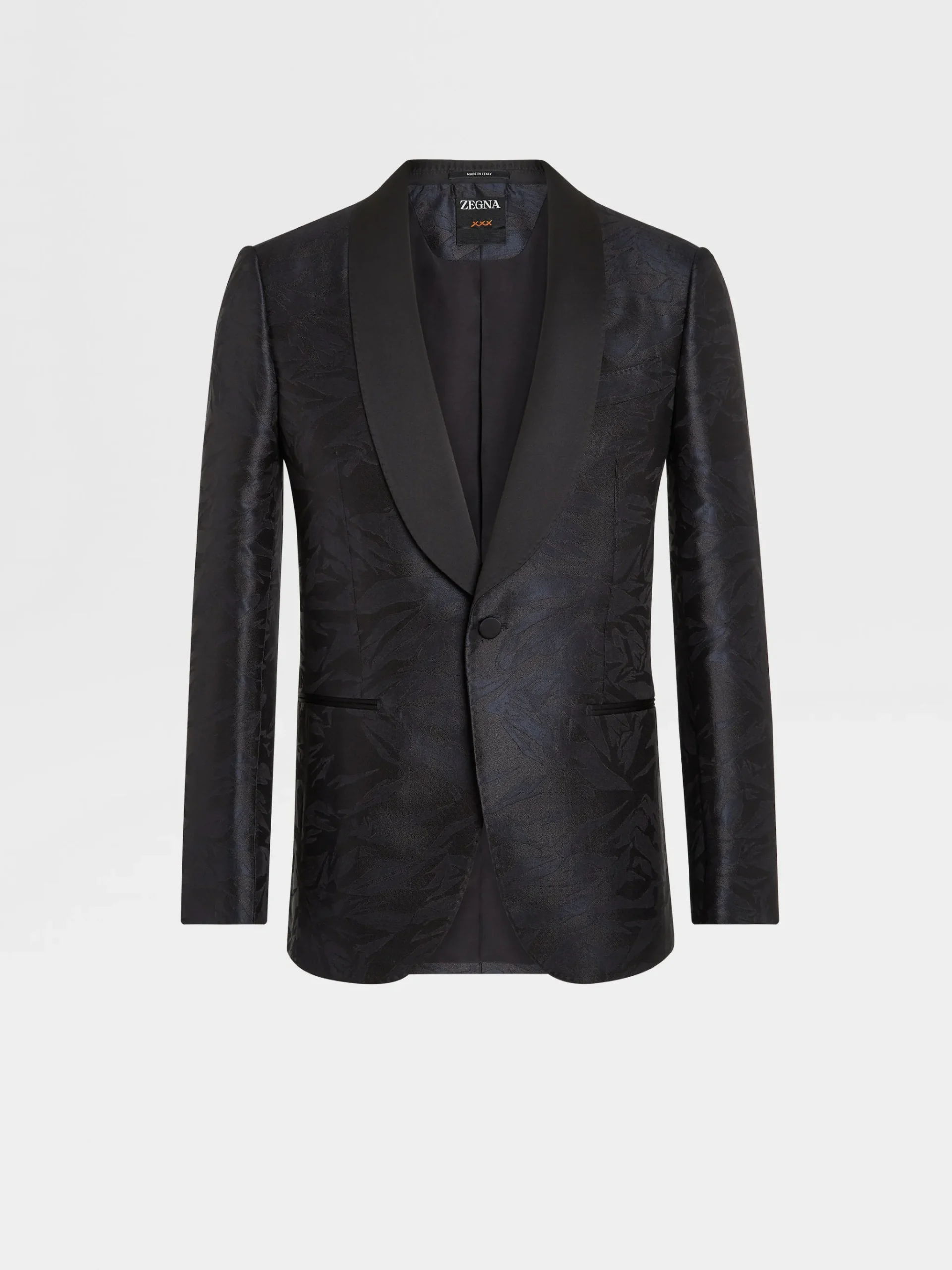 Black Silk Evening Jacket