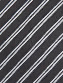 Black Silk Tie