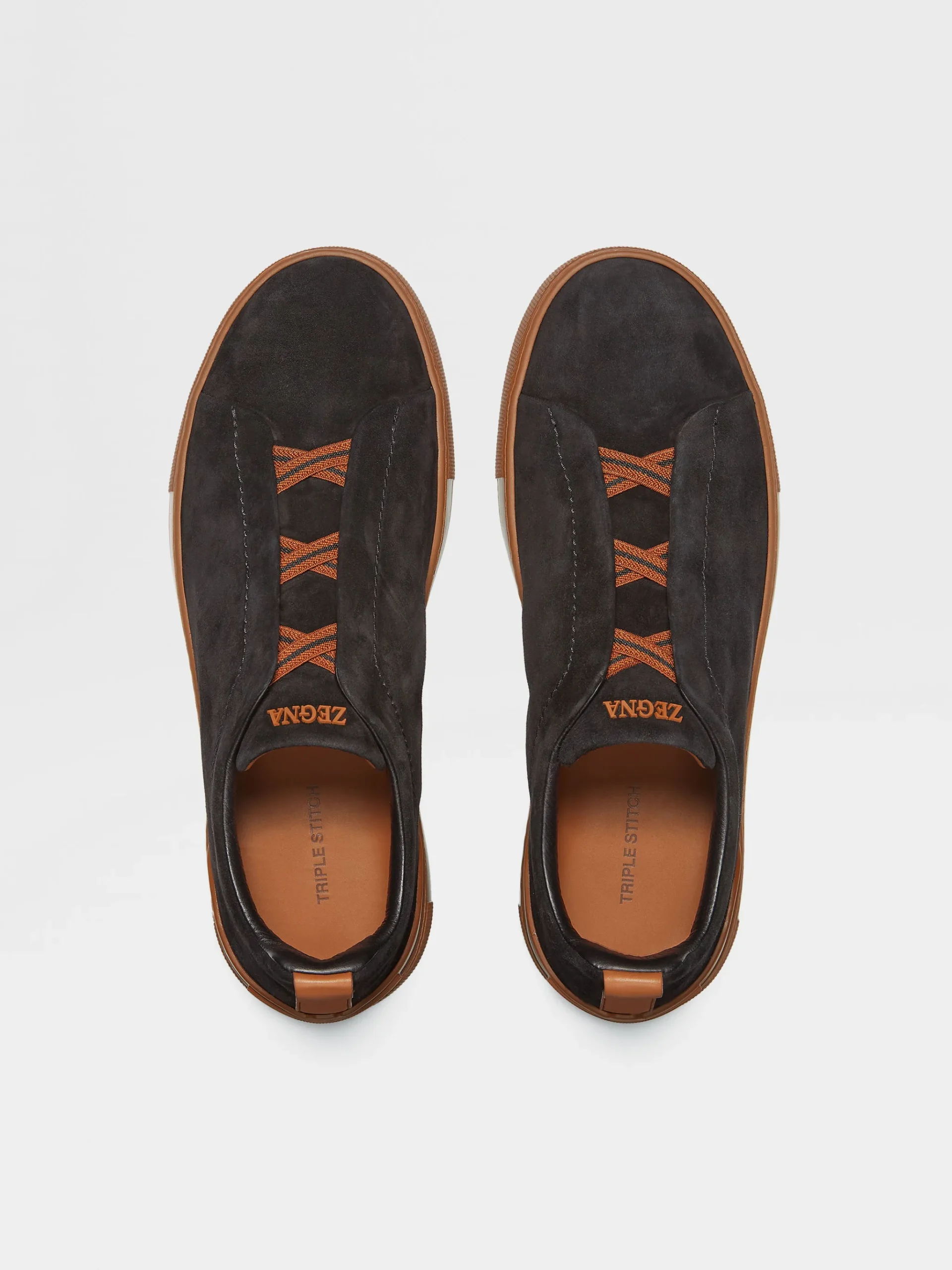 Black Suede Triple Stitch™ Sneakers