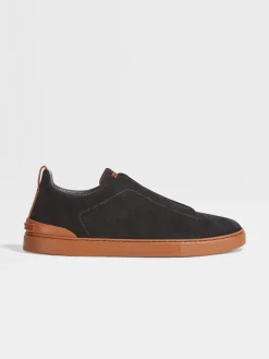 Black Suede Triple Stitch™ Sneakers