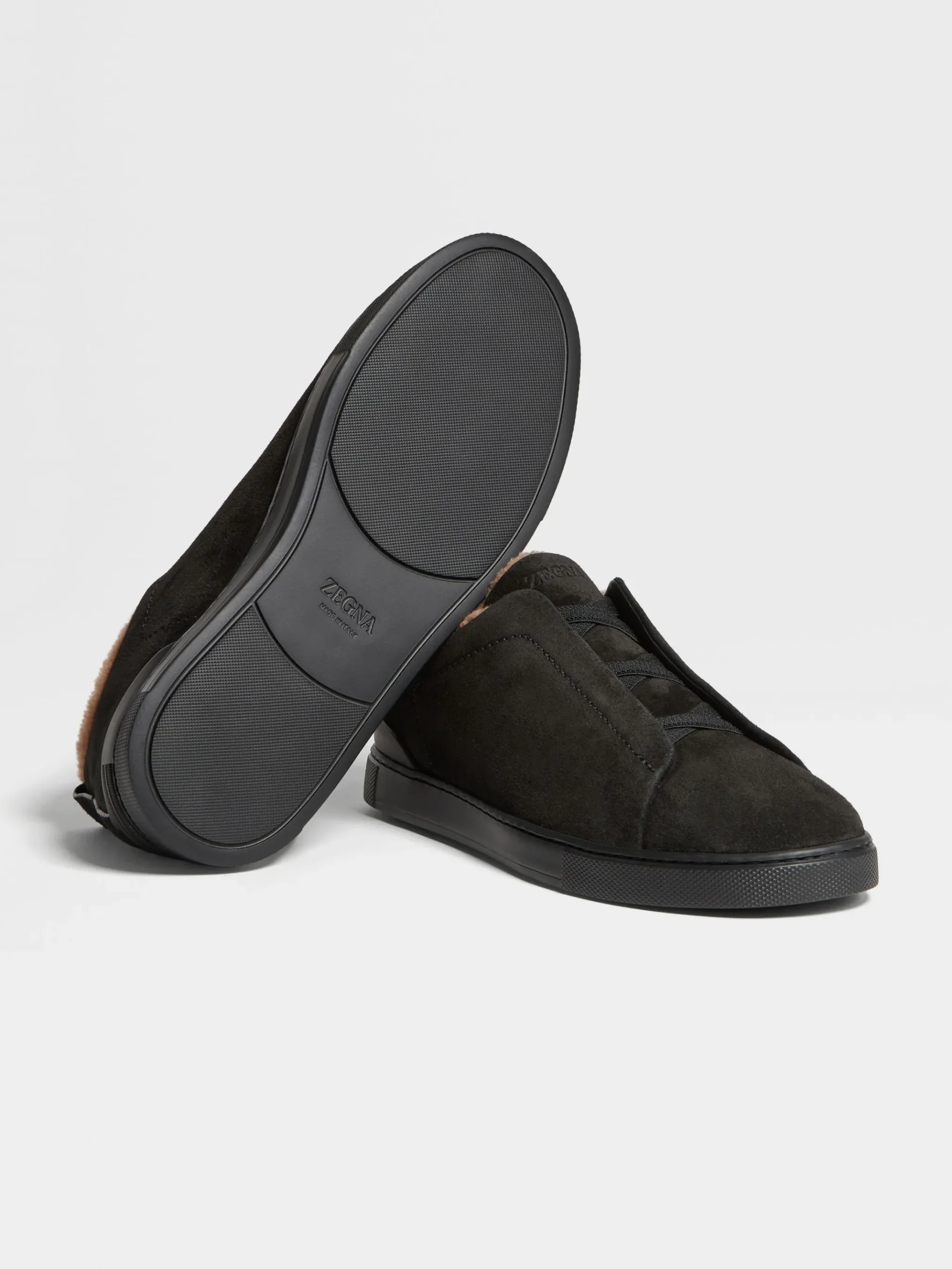 Black Suede Triple Stitch™ Sneakers