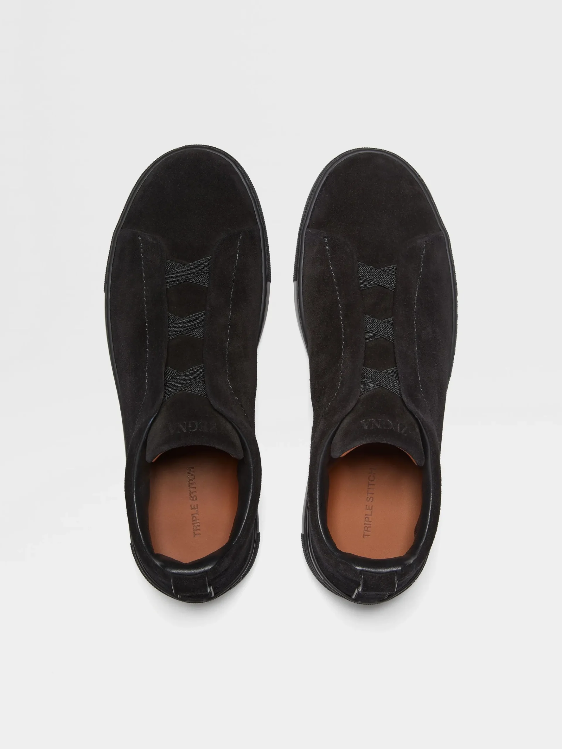Black Suede Triple Stitch™ Sneakers