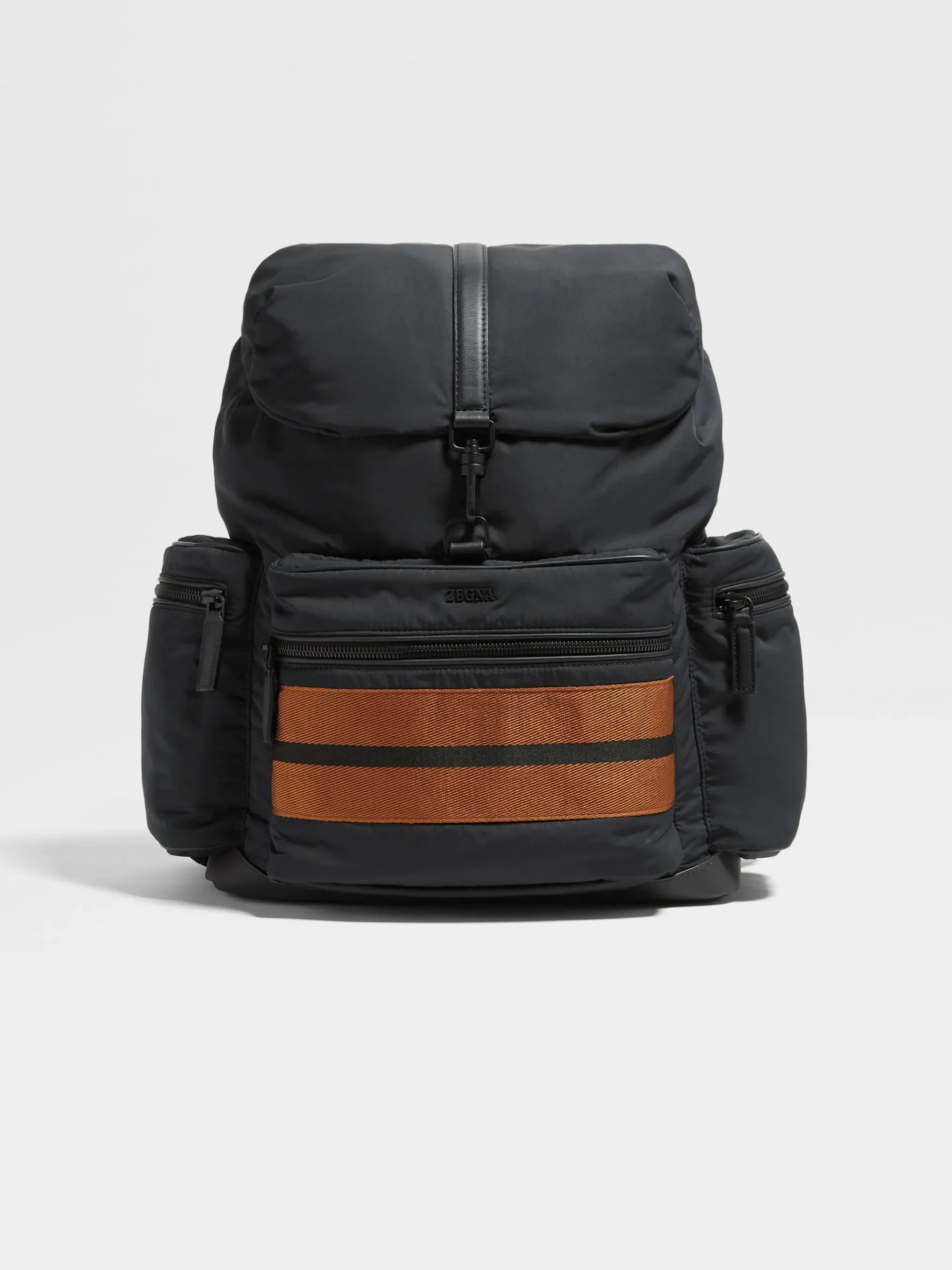 Black Technical Fabric Special Backpack