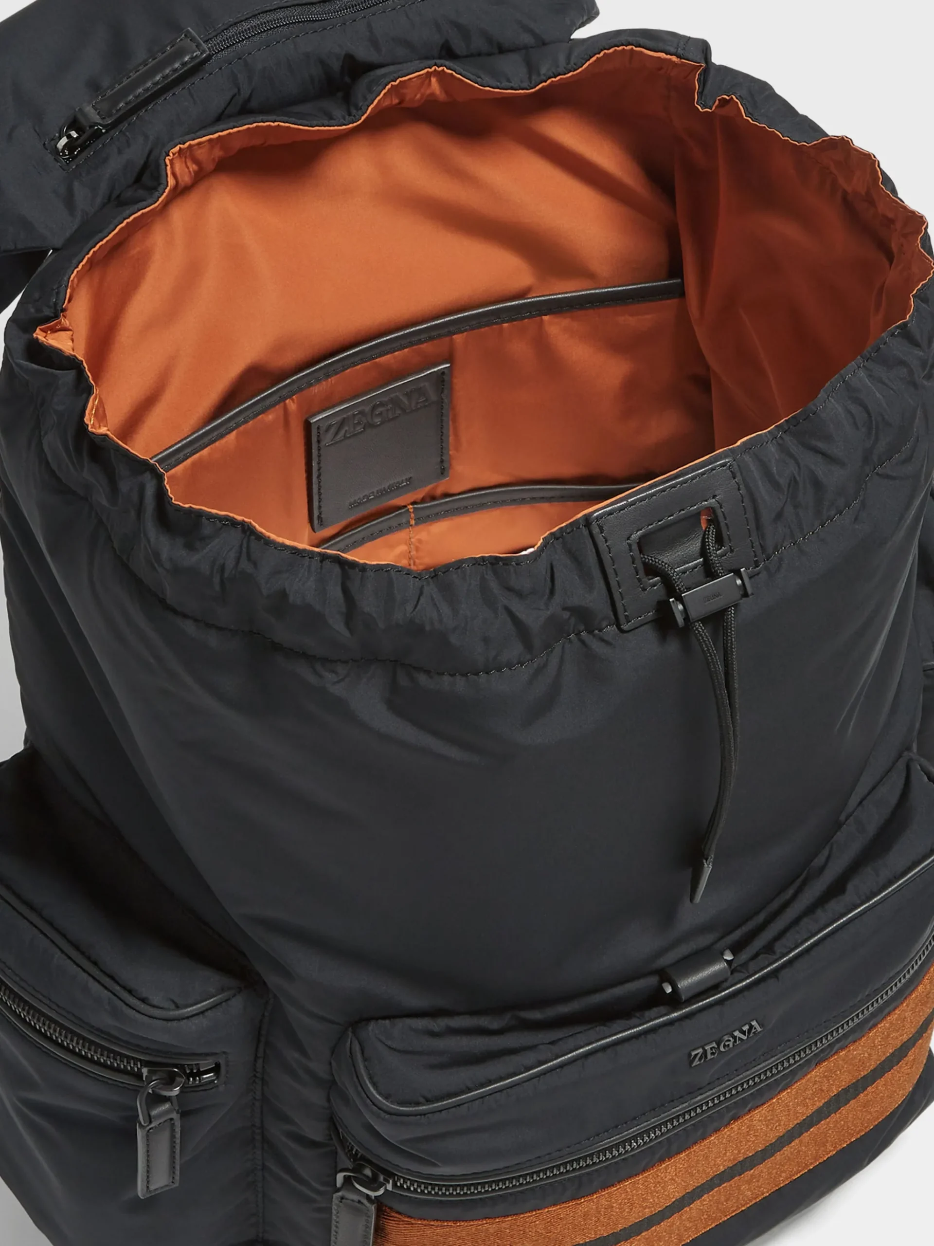 Black Technical Fabric Special Backpack