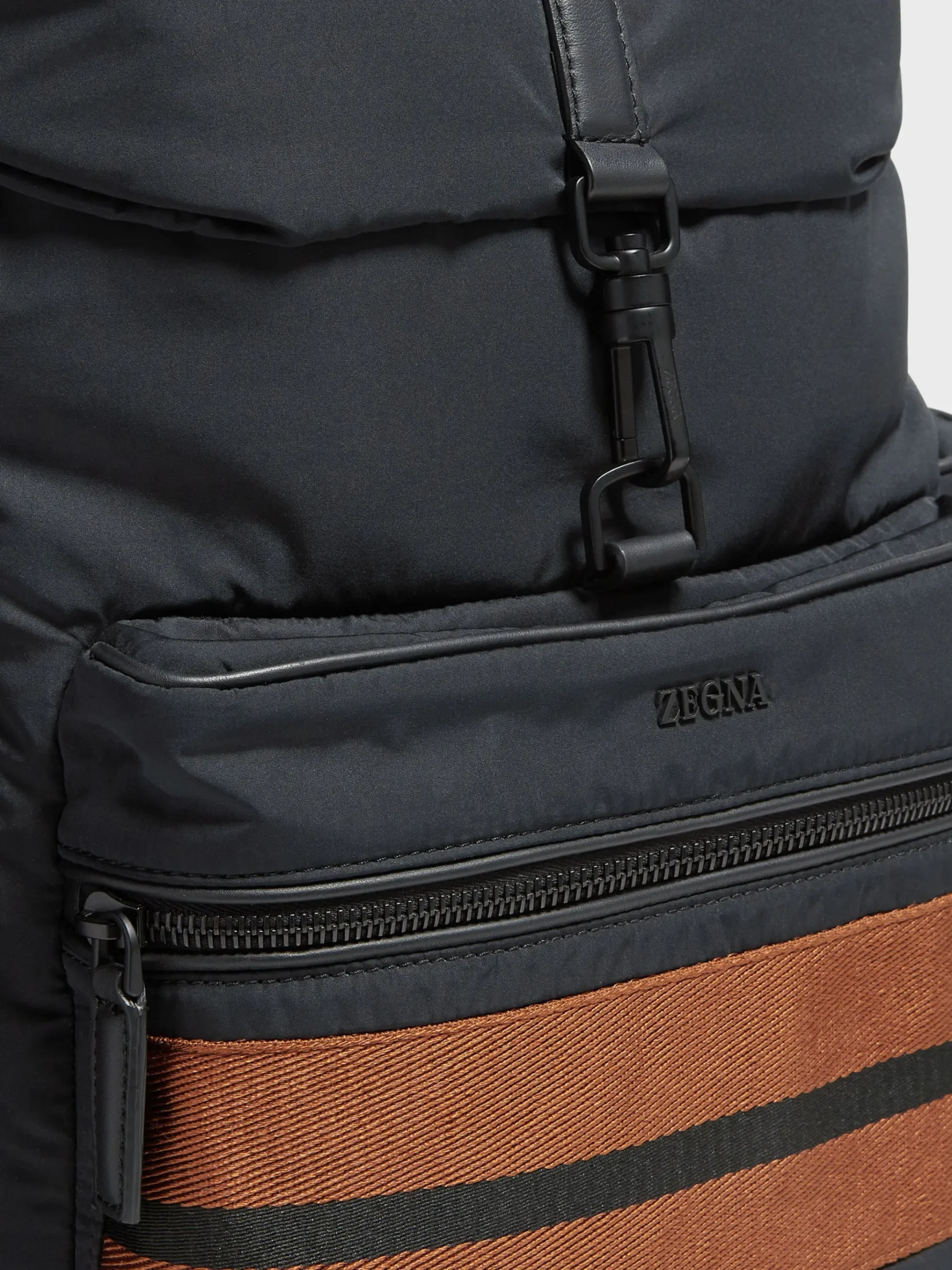 Black Technical Fabric Special Backpack