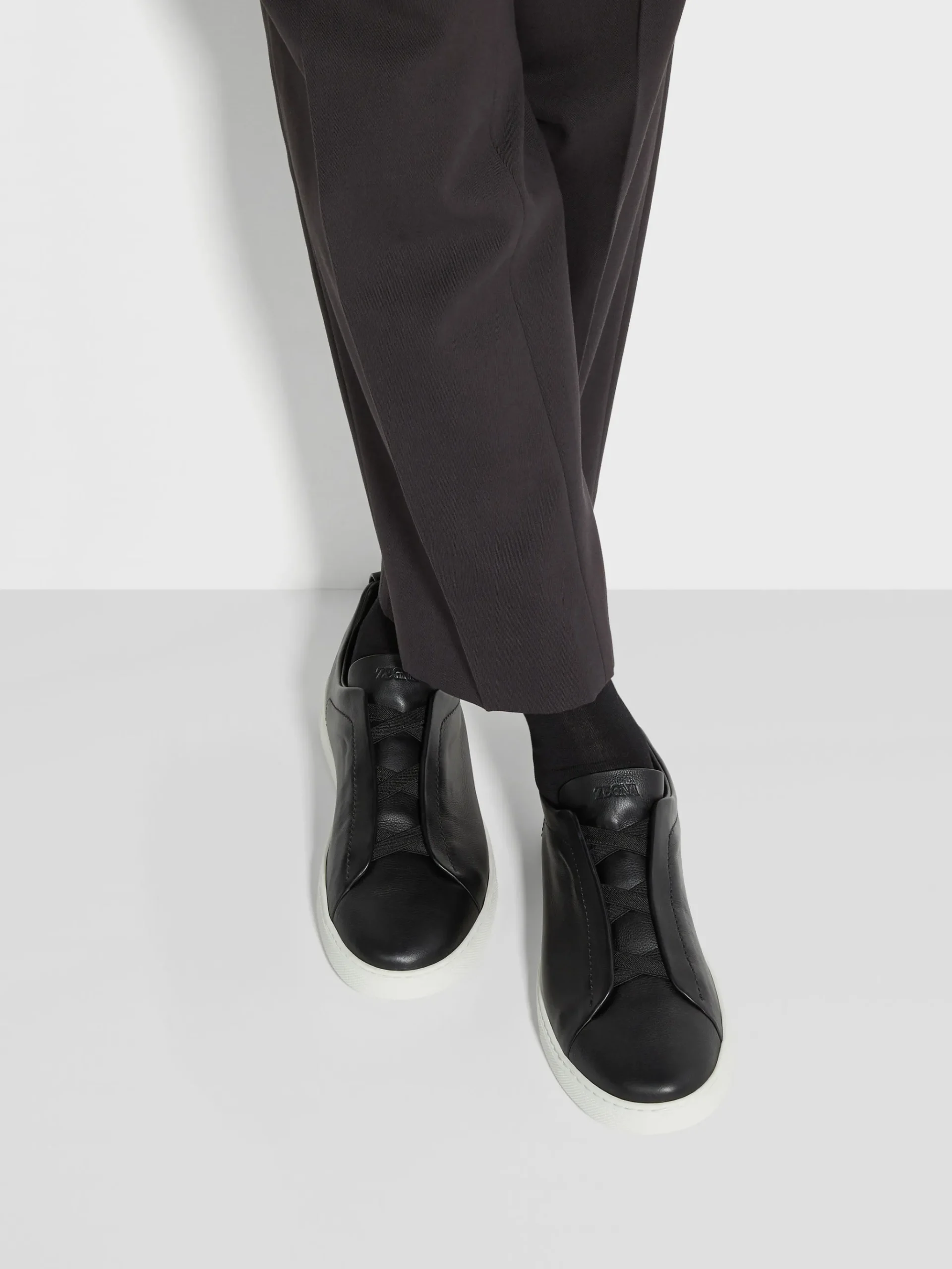 Black Triple Stitch™ SECONDSKIN Sneakers