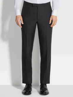 Black Trofeo™ 600 Wool and Silk Tuxedo