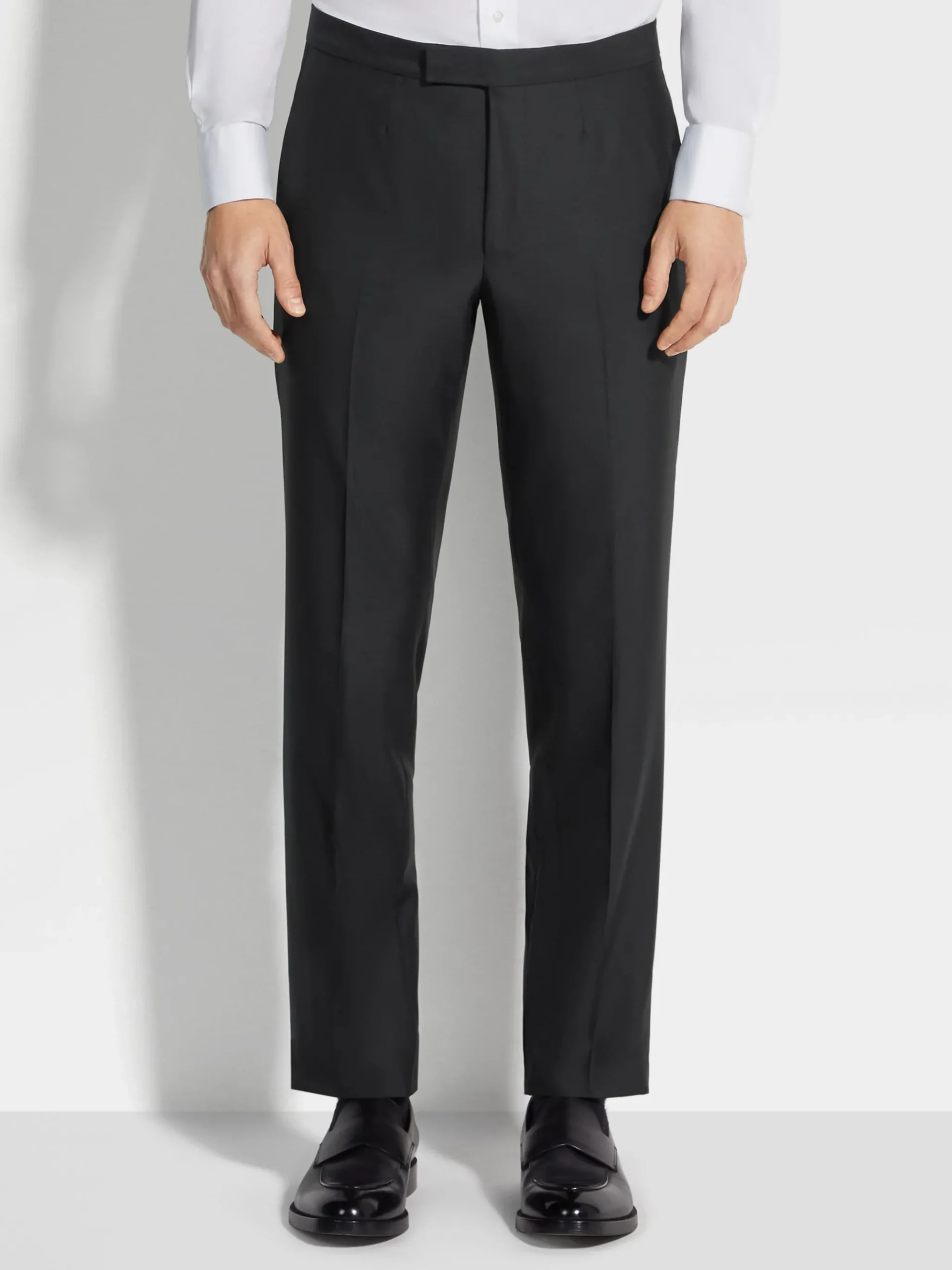 Black Trofeo™ 600 Wool and Silk Tuxedo