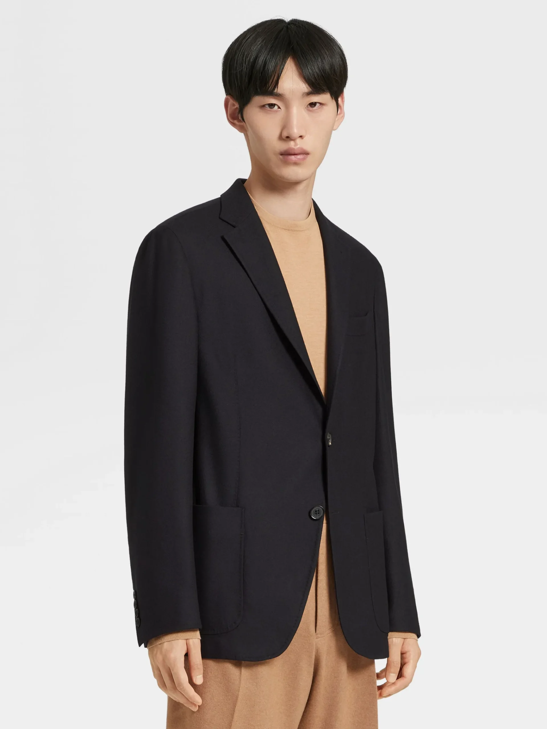 Black Trofeo™ Cashmere Shirt Jacket