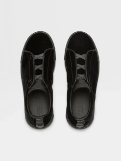 Black Velvet Triple Stitch™ Sneakers