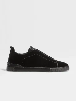 Black Velvet Triple Stitch™ Sneakers