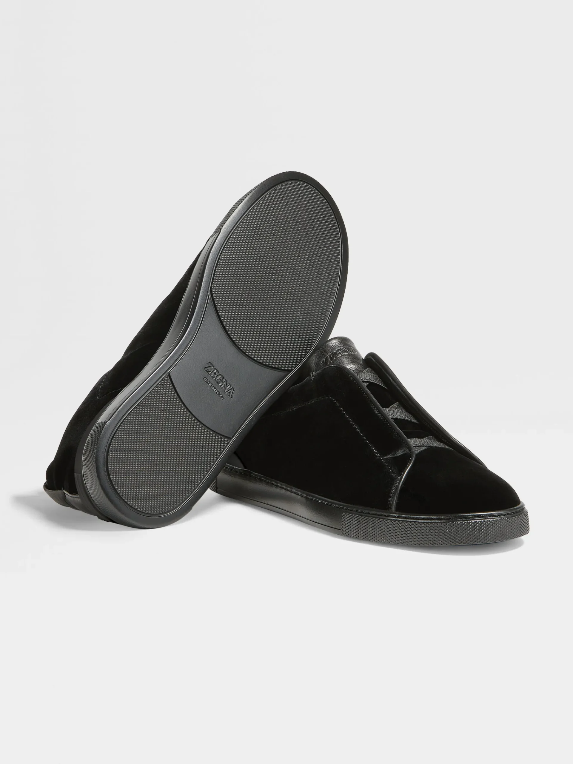 Black Velvet Triple Stitch™ Sneakers