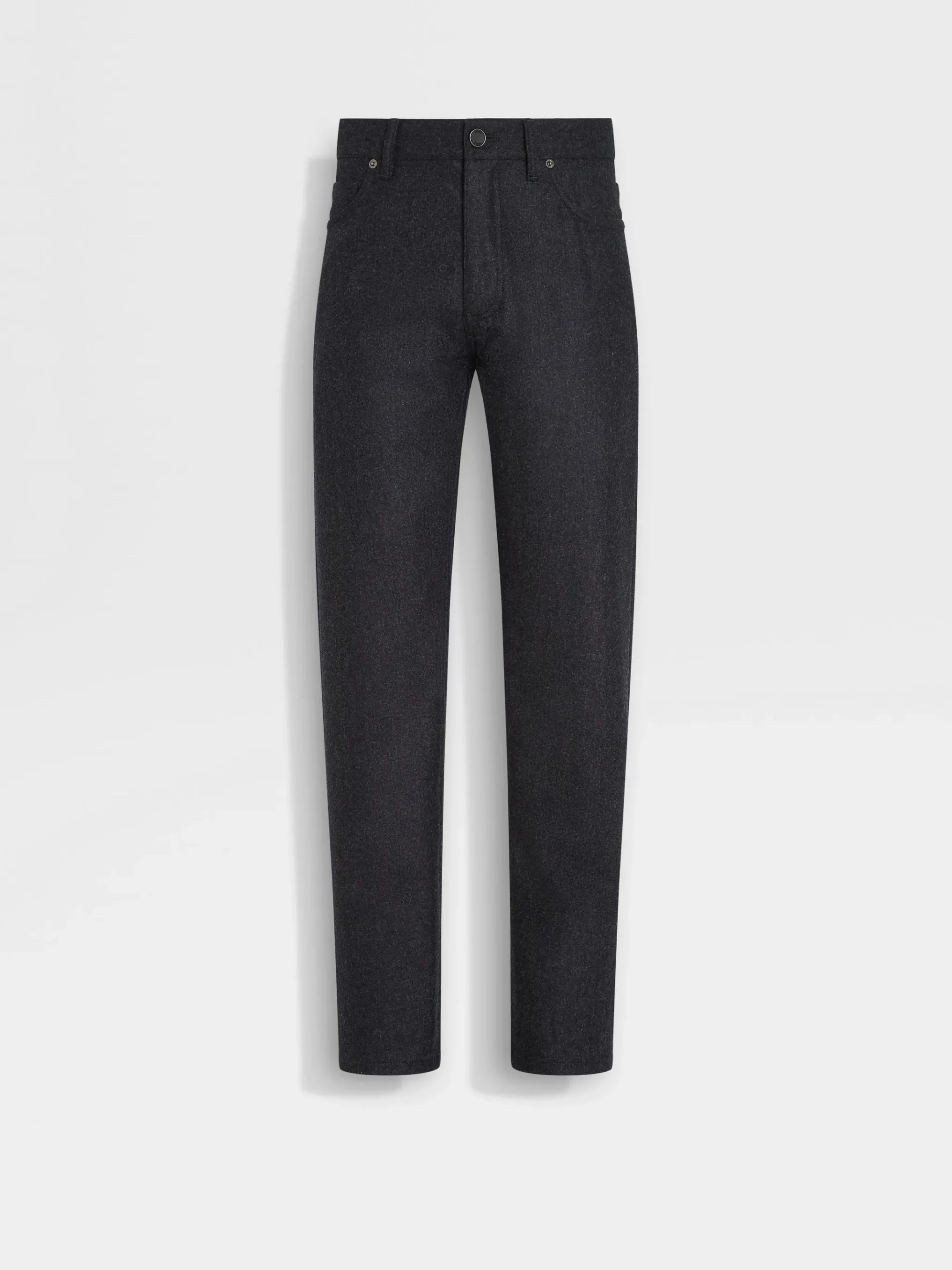 Black Wool and Cashmere Roccia Pants