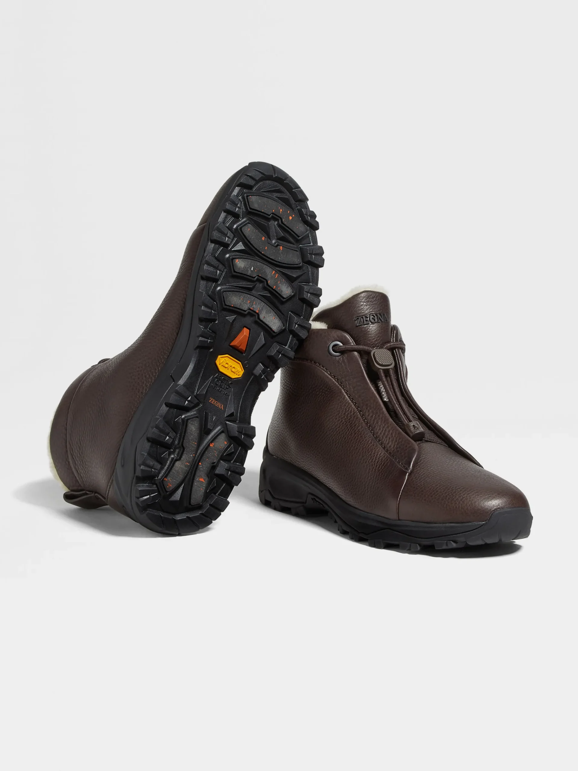 Brown Leather Triple Stitch™ Vetta Sneakers