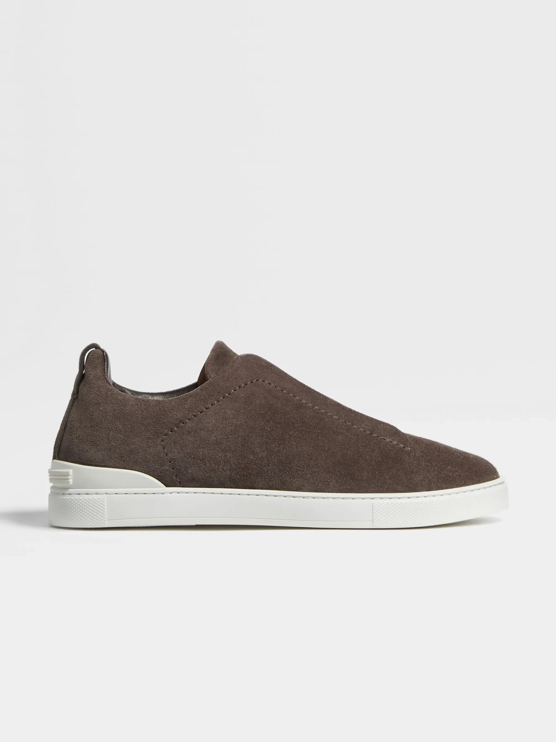 Brown Suede Triple Stitch™ Sneakers