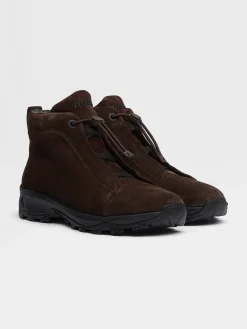 Brown Suede Triple Stitch™ Vetta Sneakers