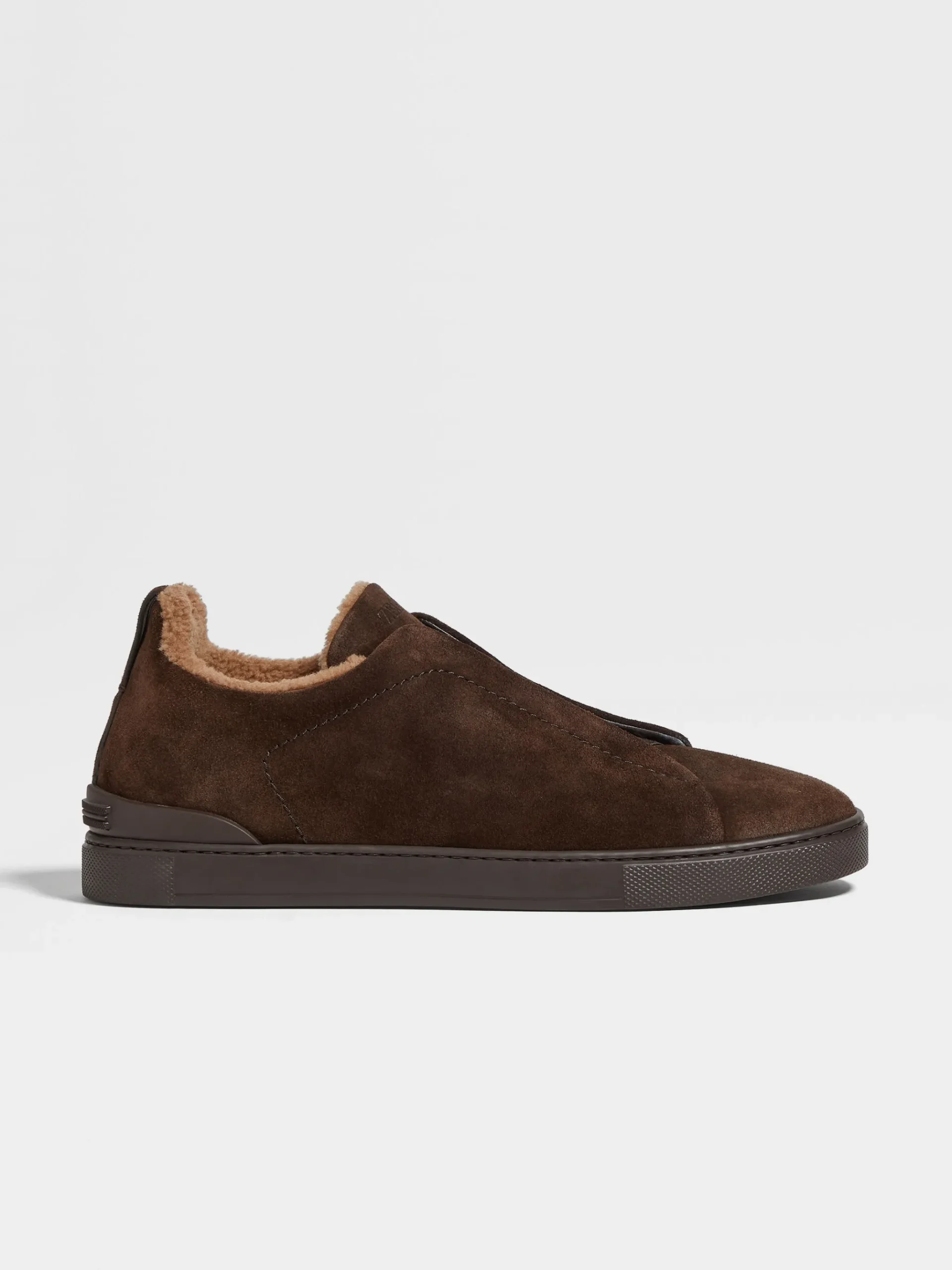 Brown Suede Triple Stitch™ Sneakers