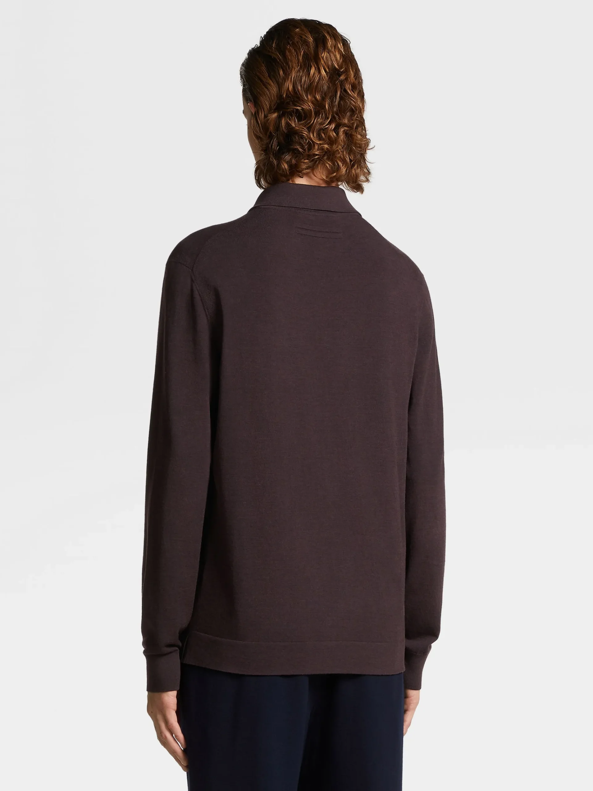 Burgundy 12milmil12 Wool Polo