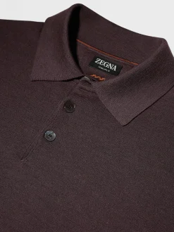 Burgundy 12milmil12 Wool Polo