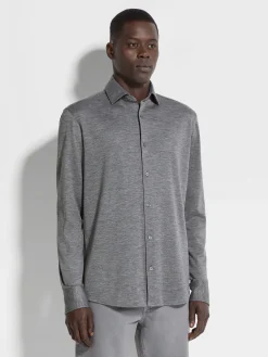 Cashmere and Silk Shirt