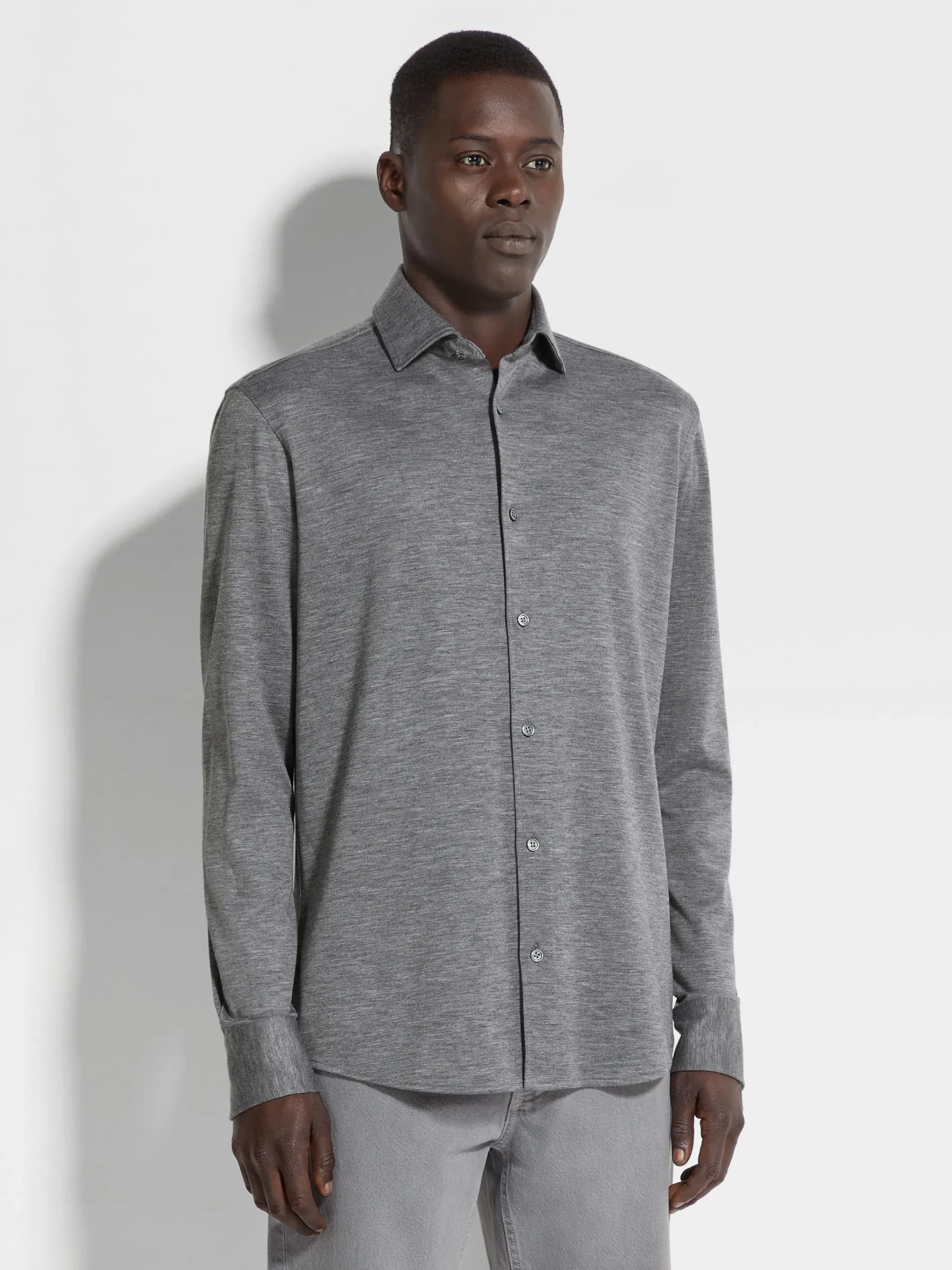Cashmere and Silk Shirt