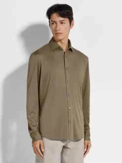 Cashmere and Silk Shirt