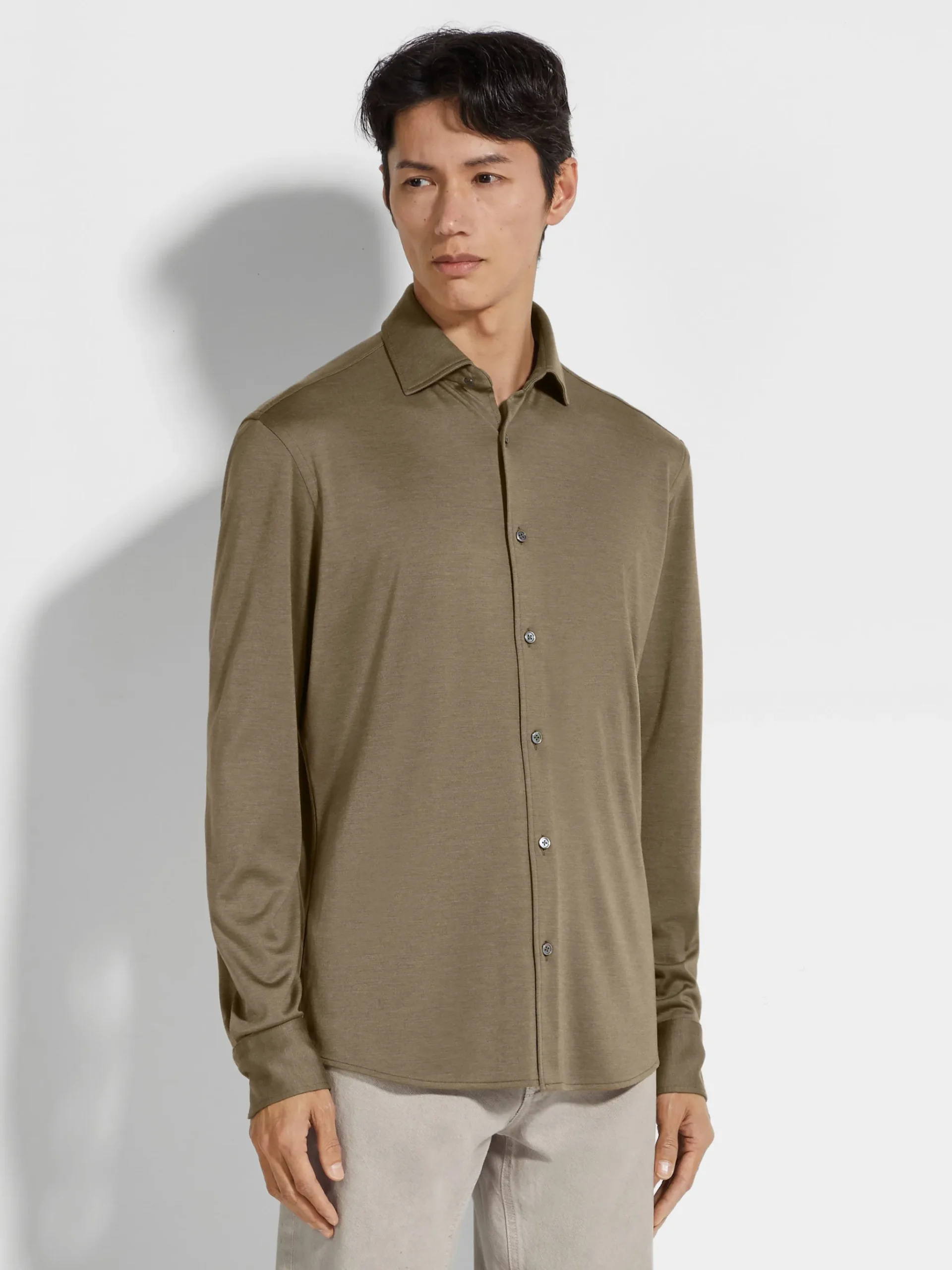 Cashmere and Silk Shirt