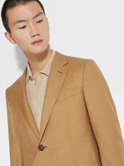 Dark Beige Oasi Cashmere Suit