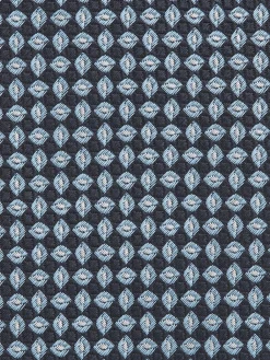 Dark Blue CINQUE PIEGHE Silk Tie