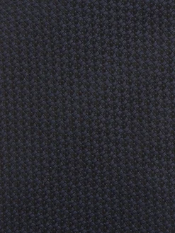 Dark Blue Silk Tie